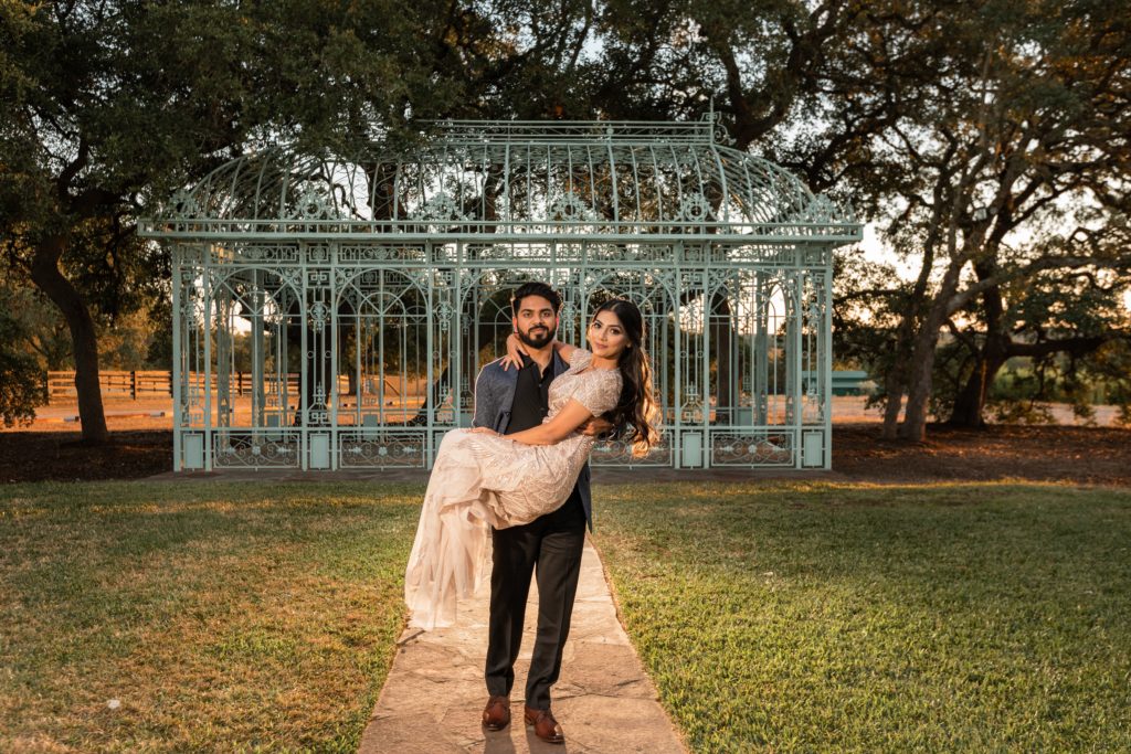 Austin engagement photography session with moorea thill photography at ma maison wedding venue in dripping springs texas