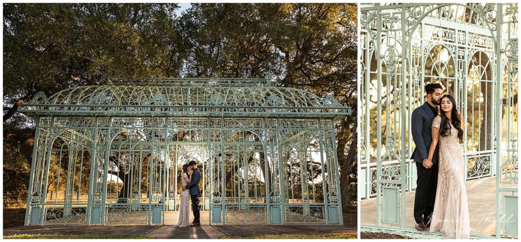 couples engagement photoshoot in austin texas ma maison green cathedral